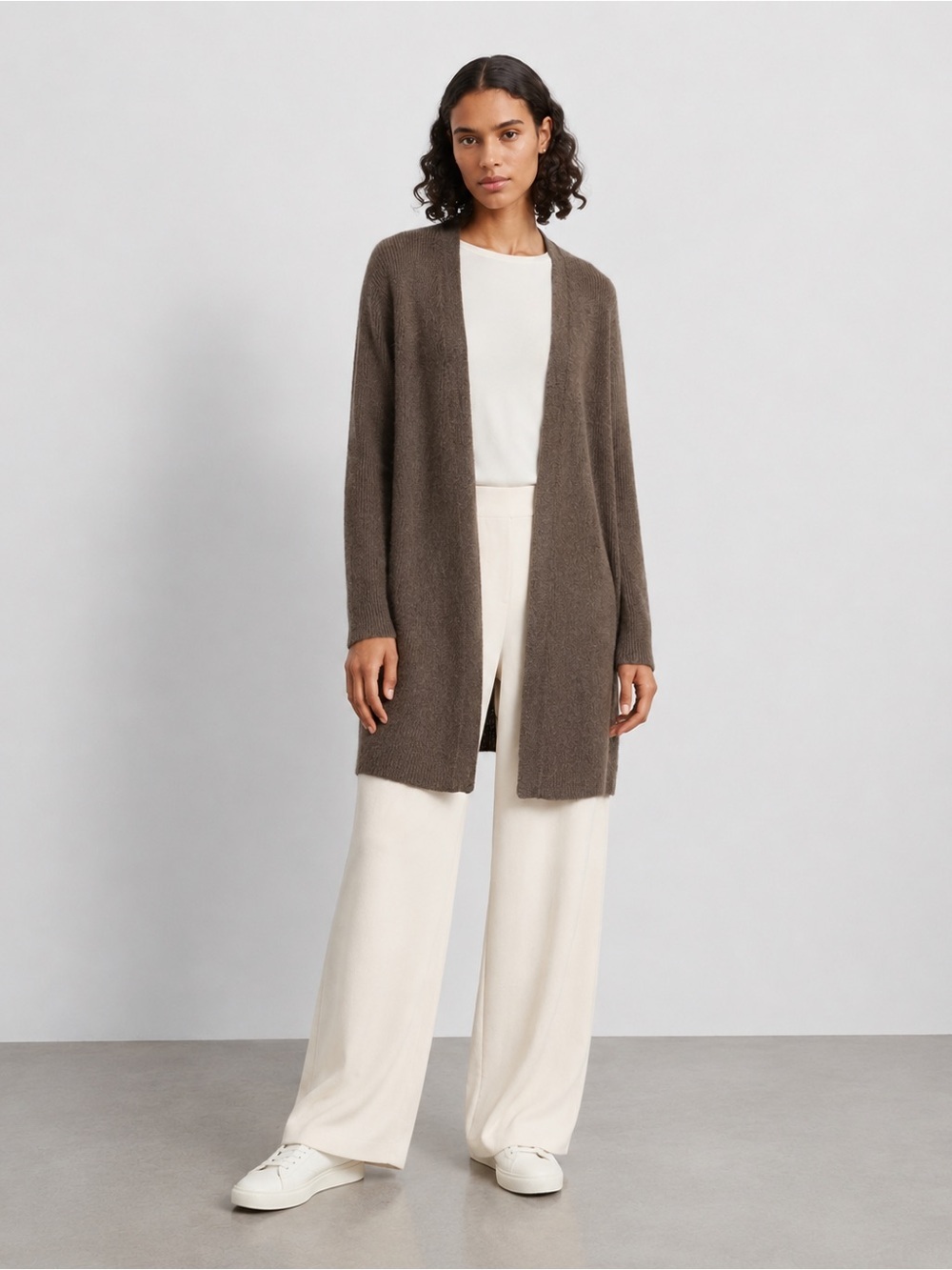 Theory Tie Waist Cardigan in Cashmere Size SP​